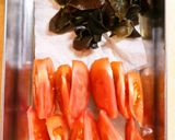 スィートチリソースでえびトマトの卵炒め　作り方4写真