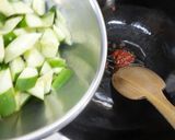 大量消費に！キュウリの中華風ピリ辛炒め☆作り方3写真