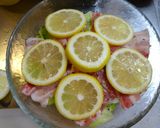 耐熱皿版レンジで豚バラキャベツレモン蒸し作り方4写真