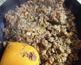 鯖缶そぼろ根菜入り作り方2写真