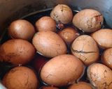 煮玉子ーー五香茶葉蛋作り方5写真
