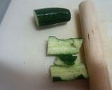 キクラゲと、キュウリの食べラー炒め☆作り方1写真