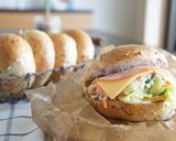 自家製酵母で胡麻とクルミのベーグル作り方7写真
