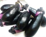 揚げない揚げ茄子～茄子の生姜焼き作り方1写真