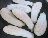 揚げない揚げ茄子～茄子の生姜焼き作り方3写真