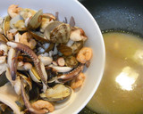 魚介類＆トマトの旨味♪海鮮ペスカトーレ♪作り方6写真