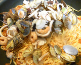 魚介類＆トマトの旨味♪海鮮ペスカトーレ♪作り方11写真