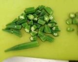 簡単一品☆オクラの胡麻和え作り方3写真