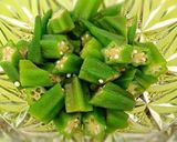 簡単一品☆オクラの胡麻和え作り方4写真