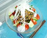 残り野菜で☆汁なし冷やし坦坦麺作り方5写真