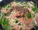 スタミナ補給！にんにくの芽炒め作り方3写真