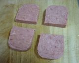 SPAMのパン粉焼き作り方1写真