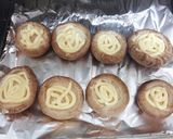 椎茸のマヨネーズ焼き~じくレシピ付~作り方3写真