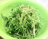 【簡単】豆苗のオイスターソース炒め作り方1写真