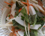 残り野菜たちで簡単かき揚げ丼作り方1写真