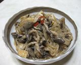 きのこde田舎の炒め煮・副菜作り方13写真