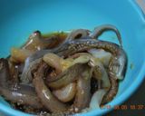 剥げない♪いかゲソの唐揚げ（げそザンギ）作り方1写真