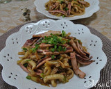 いかとネギのうどん焼き作り方9写真