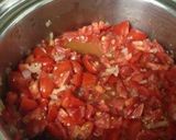 トマトソース+ししとう+ベーコンのパスタ作り方5写真