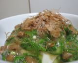 オクラ納豆豆腐♪作り方3写真