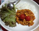 トマトたっぷり♪簡単★夏色キーマカレー作り方8写真