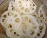 ♡簡単つくねの蓮根サンド♡作り方1写真