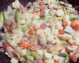 我が家の簡単野菜たっぷりオムレツ♪作り方3写真