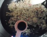 簡単☆ﾊﾟﾗﾊﾟﾗチャーハン(*^^*)作り方7写真