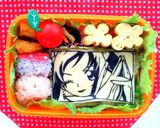 キャラ弁☆海苔切り キュアエース作り方10写真