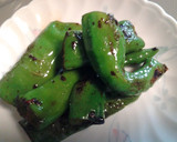 旨い♪箸がご飯がすすむ♪獅子唐焼き作り方3写真