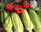 皮ごとBBQもろこし作り方8写真