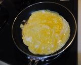 ✿丸型フライパンで卵焼き✿作り方2写真