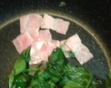 モロヘイヤの醤油バター炒め作り方3写真