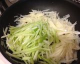 夏バテに負けるな！セロリとじゃがいも炒め作り方5写真
