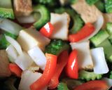 沖縄のゴーヤを使った中辛大人カレー。作り方3写真