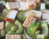 沖縄のゴーヤを使った中辛大人カレー。作り方4写真