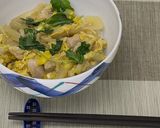 フライパンで基本の絶品・親子丼(鶏肉)作り方6写真