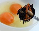 リメイク！ひじきの煮物の玉子焼き作り方1写真