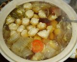 鶏団子鍋作り方3写真