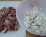 ゴボウと牛肉の甘辛炒め作り方2写真