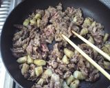 ゴボウと牛肉の甘辛炒め作り方6写真