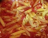 手抜きペンネトマトソース味作り方6写真