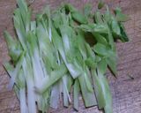ブロッコリーの茎とセロリのきんぴら作り方3写真