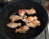 鶏手羽元とゴーヤのみそ炒め煮作り方2写真