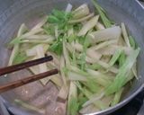 ブロッコリーの茎とセロリのきんぴら作り方6写真