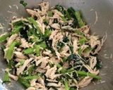 ササミと小松菜で！ナムル〜★作り方2写真