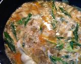 茄子と豆腐の卵とじ☆たまご丼作り方4写真