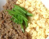 簡単美味♪♪２色そぼろご飯作り方8写真