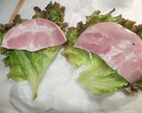 ✿サニーレタスでハムまいちゃった✿作り方2写真
