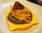 再現☆ロッテリア風☆ナポリぱんだバーガー作り方6写真